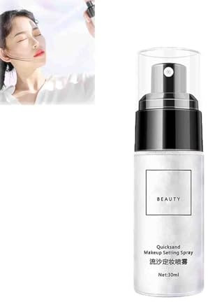 TANOOS Mattifying Waterproof Setting Spray, Quicksand Makeup Setting Spray, Make Up Setting Spray for Face Waterproof, All-Day Makeup Setting Spray