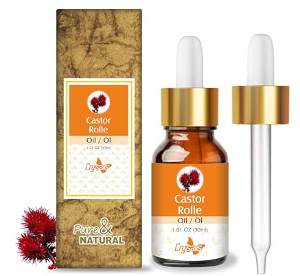 Crysalis Castor (Ricinus communis) Oil - 30ml/1.01 Fl oz