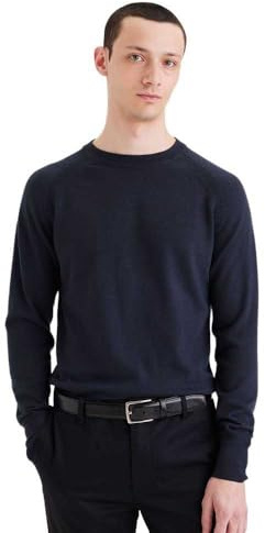 Dockers Herren Crewneck-Pullover aus Baumwolle