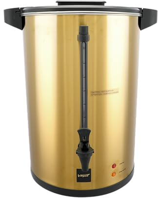 Valgus percolateur cafe 110 tasses 16L commerciale en acier inoxydable double paroi Percolateur Professionnel à Café pour dîner et partie de mariage