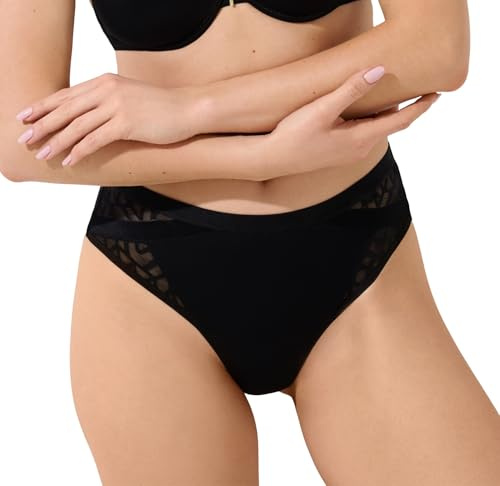 Lisca Damen Brazilian Slip Opal 022335 Gr. 42 in Black