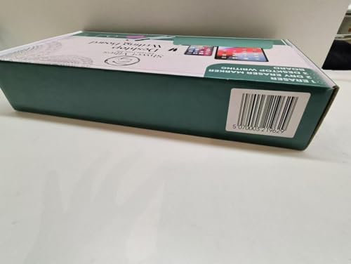 Shwet Vibes Schreibtisch-Whiteboard für schnelle Notizen und Erinnerungen, Schreibtisch-Whiteboard-Aufbewahrung mit Schublade, kompakter Schreibtisch-Organizer, kleine trocken abwischbare Tafel