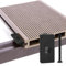 JINTANG 200 Stück Verbund-T-Clips, 6 mm WPC-T-Clips, Terrassen-Klammern, Kunststoffbefestigungen, versteckte Deckbefestigungen, Board-Clip mit Verbunddeckschrauben, schwarz (Größe: 34 x 18 x 10 mm