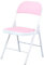 Chaise de camping multicolore de qualité supérieure avec sièges rembourrés, confortable, durable et élégante pour les événements et les fêtes en plein air (rose)