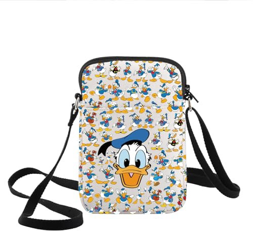KEYCHIN Funny Duck Crossbody Bag Duck Cartoon Lover Gifts Duck Fans Shoulder Bag Duck Cartoon Merchandise, Duck-cb