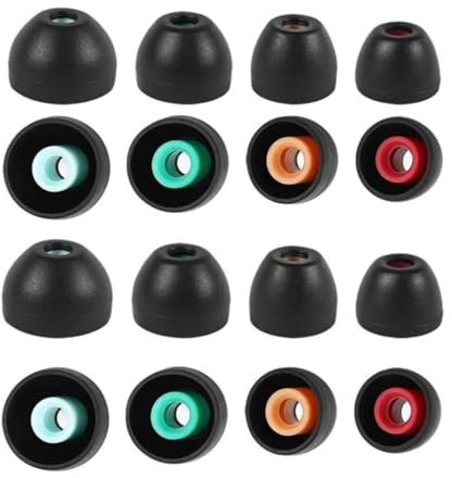 Miayaya Silicone Earbuds Tips for Sony Replacement Ear Tips for Sony 1000XM5/1000XM4/LinkBuds S/WF-C500/WF-C700N Earbuds WF WI XBA Earbuds, 8 Pairs with Strage Box