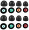 Miayaya Silicone Earbuds Tips for Sony Replacement Ear Tips for Sony 1000XM5/1000XM4/LinkBuds S/WF-C500/WF-C700N Earbuds WF WI XBA Earbuds, 8 Pairs with Strage Box