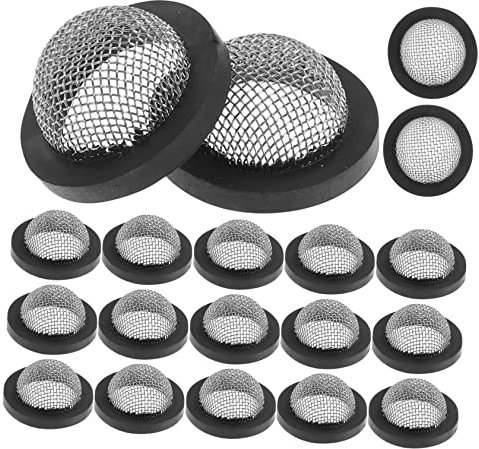 Happyyami 20pièces Joint De avec Filtre Acier Inoxydable Pouce Anti Durable pour Arrosage Lavage Et Douche