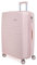 Comodo Valise Grande Taille – Ultra résistante & Extensible – Polypropylène, Serrure TSA, Zip antivol, Doubles roulettes 360° – Idéale pour Longs séjours (Rose, Taille L (75cm))
