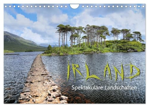 Irland - spektakuläre Landschaften (Wandkalender 2026 DIN A4 quer), CALVENDO Monatskalender: Irland - ein Land voller Mystik und faszinierender ... des Wild Atlantic Way. (CALVENDO Natur)