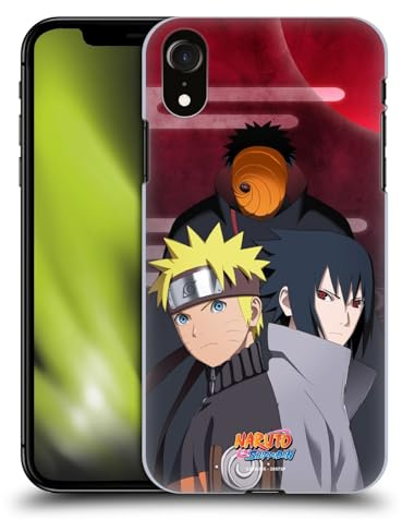 Head Case Designs Offizielle Naruto Shippuden Obito Naruto Sasuke Schluessel Kunst Harte Rueckseiten Handyhülle kompatibel mit Apple iPhone XR
