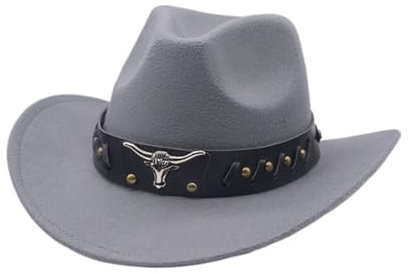Kswlwccpp Chapeau De Cowboy, 2025 Chapeau Cowboy Femme Homme Paille Grande Taille Chapeaux Western Noir Jean Cowboys Hat