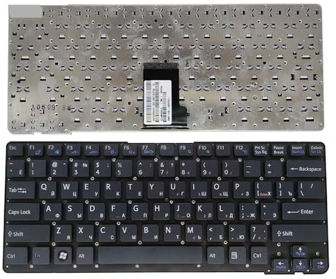 WZKOZDR RU tastiera del computer portatile russa per Sony per Vaio per VPCCA VPC-CA PCG-61713L 61714L 61813L tappi chiave tastiere bianche 148953511(RU nero 5pcs)