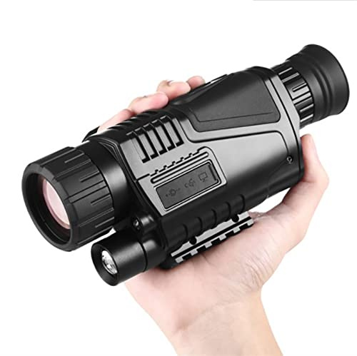 Night vision device, 5x40 Digital Infrared Night Vision Goggle no Thermal with Video Camera Monocular Weapon Sight Hotsale(Blu)