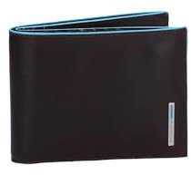 Piquadro Blue Square Portamonete con 12 Alloggiamenti per Carte di Credito, 12 cm, 0.43 litri, Mogano