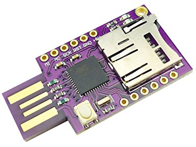 Aihasd TF MicroSD Tarjeta micro SD Espacio USB Badusb Teclado virtual ATMEGA32U4 módulo por Arduino Leonardo Bad Usb