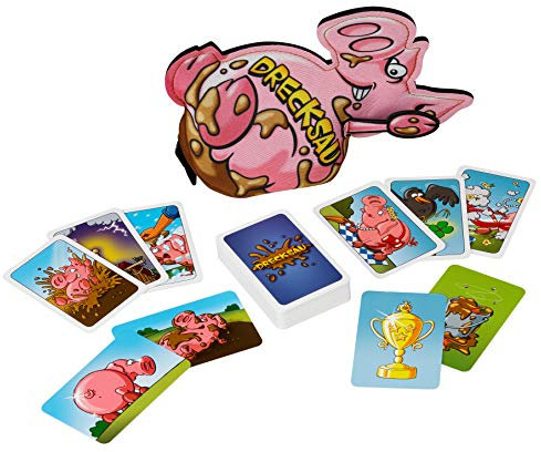KOSMOS Spiele 740405 Drecksau to go (Kartenspiel + Erweiterung)