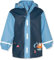 Playshoes Regen-mantel Baustelle Veste Imperméable Mixte enfant, Bleu (Marine 11), 86 CM , 12-18 mois