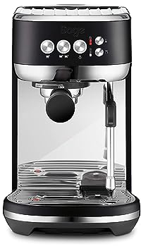 Sage Bambino Plus - Cafetera Compacta Profesional con Espumador de Leche Automático, Trufa Negra
