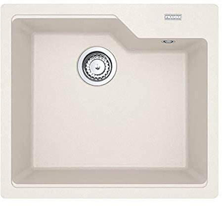 Franke 114.0575.035; Fregadero de cocina empotrado de granito Urban (UBG 610-56); Color: Cremoso