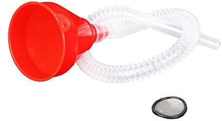 Fatteryu Universal Motor Truck Vehicle Plastic Fill Funnel Soft Pipe Petrol Tube Diesel