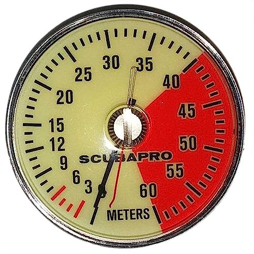 Scubapro Capsule PROFONDIMETRE U-Line Kit de détendeur pour plongée en Eau Froide Unisex-Adult, Multicolor, Taille Unique