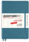 LEUCHTTURM1917 365824 Wochenkalender Medium (A5) 2023, 18 Monate, Stone Blue, Deutsch