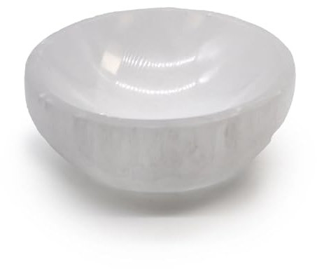 Selenite Round Bowl - 10cm