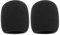 eMagTech Lot de 2pcs Filtres Anti-Pop pour Microphone SM58 Compatible avec Shure SM58 PGA48-XLR PGA48 SM58 Beta58A SM48 SM58-S SM58-CN Micro Type Boule 7.6x6.5cm, Noir