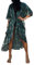 Jywmsc Womens Casual Beach Cardigan Tie Dye Open Front Long Kimono Swimsuit Cover up Deep Green