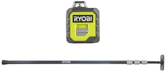 Pack RYOBI - Laser rouge 360 - RB360RLL - 20m de portée - Canne télescopique RBCLTP1-320cm