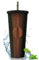 Joymaking Studded Tumbler with Straw and Lid, Double Walled Cold Cups, 24oz Studded Cup Plastic Cup Glitter Water Bottle Cups for Iced Coffee, Slush and Smoothies（Black & Gold）