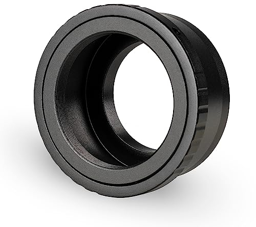 Walimex pro T2 Adapter für MFT-Mount - Adapterring mit manuellem Fokus, einfache Handhabung, Objektiv-Anschlussring kompatibel mit Olympus Pen E-PL1 PL3 PL7 und Panasonic Lumix DMC-G70 DMC-GX80 etc.
