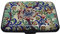 Women Credit Card Holders Paisley Designs Card & ID Cases RFID Theft Protectors Anti Scan Aluminium for Credit Card Debit Card Driving Licence Business Cards Strong Wallet (Multi - WILLIAM MORRIS)