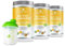 LINEAVI Aktivkost Diät Shake Vanille + Shaker, 3x500g, Abnehm Shake mit angenehmen Geschmack, Mahlzeitenersatz aus Soja-, Erbsen-, Reis- und Molken Eiweiß, laktose- und glutenfrei