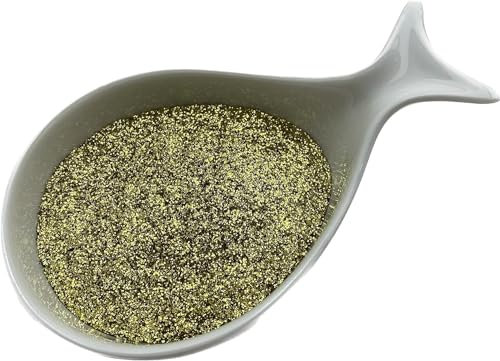 otto-online-handel Farbchips für Epoxidharz (100g) Garagenboden Bodenbeschichtung Dekochips (Gold Metallic)