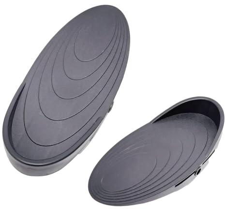 Perfeclan 2X Rudergerät Pedale Ellipsentrainer Pedale Tragbare Universal Fußpedale Stepper für Fitness Gym Sport Ersatzteile