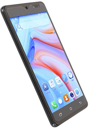 5,0 Zoll Smartphone, 100‑240V Schwarz 2,4G Dual Display WiFi S21 Ultra Handys Große 4800mAh Batterie 1920x1080 für Unternehmen (EU-Stecker)