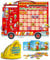 Potty Training Chart with 35 Stickers, 3 Reminder Stickers and Crown for Toddlers Boys and Girls - Potty Training Rewards for Kids - Fireman