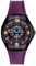 Nubeo Men's 44mm OAO Automatic Limited Edition Purple Void Watch with Silicon Strap NB-6094-05