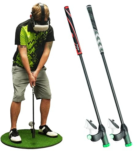 DeadEyeVR DriVR Elite Standard Putter Combo - Realistic VR Golf Simulator Handle