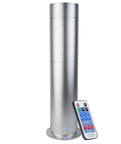 BAILEYU Waterless Ätherisches Öl Diffusor mit Fernbedienung Scent Machine für Home Hotel Büros Großen Raum Spa Gym,White