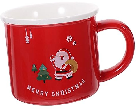 Garneck Weihnachtsbecher Mit Weihnachtsmotiv Keramik Kaffeetassen Teetassen Wassertassen Festliches Design Ideal Für Den Täglichen Gebrauch