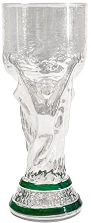 QWFVHJ Bicchiere da pinta personalizzato, set regalo in vetro da birra, boccale di birra creativo, bicchieri da birra for la Coppa del mondo for guardare il calcio, bicchieri da calcio, 500 ml(Clear)