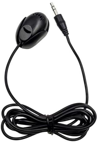 SEAYACK Microphone de voiture externe 3,5 mm pour autoradio stéréo Bluetooth Mikrofo /