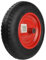 BSD Roue de brouette 3.25-8 2PR avec jante en métal durable et double roulement, idéale pour charriots et équipements de jardinage.