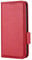 Wuhaizher for Doro 8200 Phone Case Shockproof Magnetic Closure Book Flip Folio Design Wallet Cover [Card Slots] and [Kickstand] Silicone Bumper Case for Doro 8200, Red