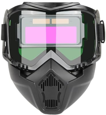 Welding Helmet Auto Darkening Welding Protector Shield | Breathable Welder Helmet for Polishing Processing, Soldering Protective Shade
