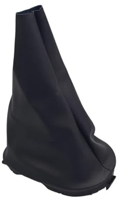 NEGRO Auto-Schalthebelmanschette, passend for Renault Clio 2 3 Kangoo, Leder-Schalthebelknauf, Manschette, MT/AT-Staubschutz Schaltsack-Ersatz