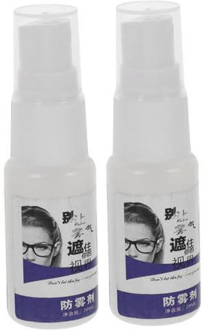 TOYANDONA Brillen Antibeschlagspray Effektives Entfeuchtungsmittel mit Abs Material 2 Stück zur Verhinderung von Brillenbeschlag für Klare Sicht Zufälliger Stil bei Alltag und Sport